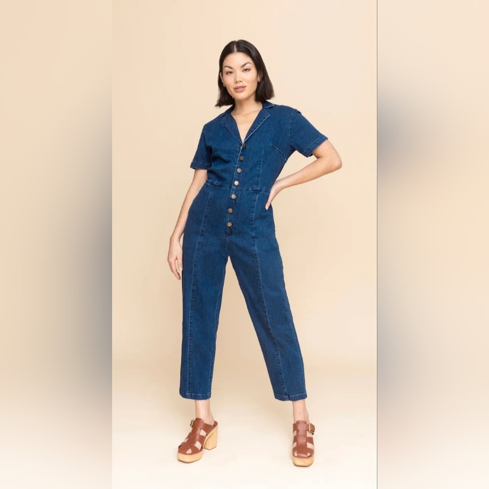 Denim Blue Women's Jumpsuit